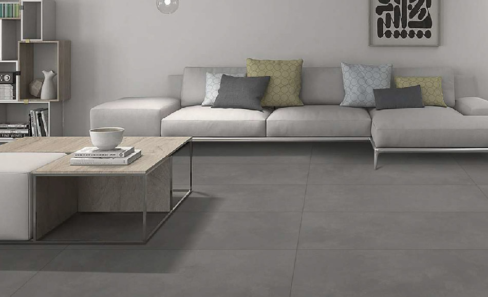 Large Concrete Look Tiles