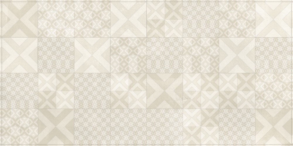 Glazed Porcelain Tiles Concrete Look Caspian Ivory Decor