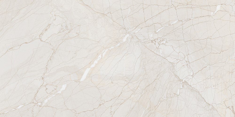 Glazed Porcelain Tiles Marble Look Elite Crema