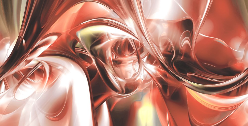 Glazed Porcelain Tiles Marble Look Empra Red