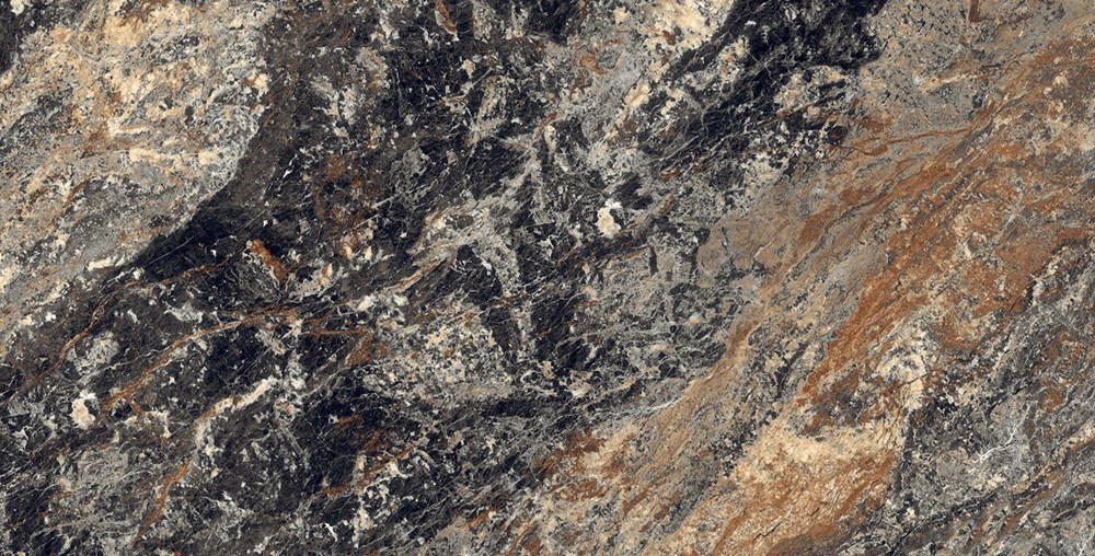 Glazed Porcelain Tiles Marble Look Ruben Black