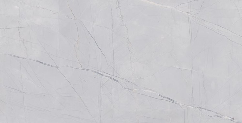 Glazed Porcelain Tiles Marble Look Azul Grey