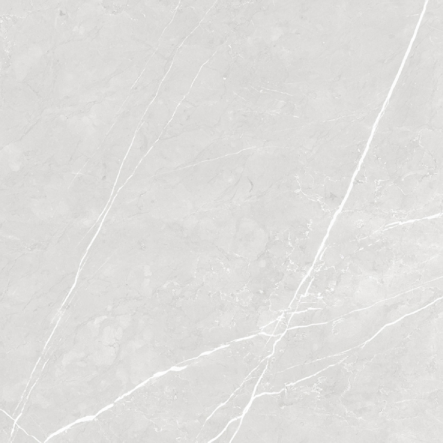 Glazed Porcelain Tiles Marble Look Blend Ice