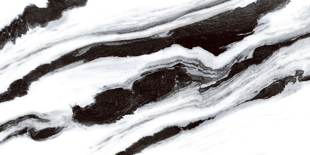 Glazed Porcelain Tiles Marble Look Copa Cabana White