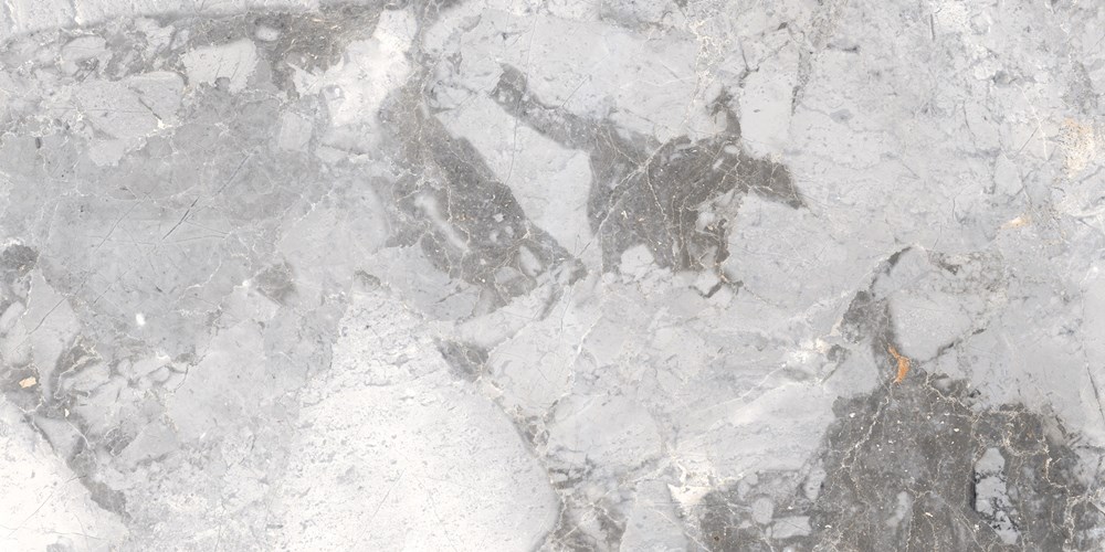 Glazed Porcelain Tiles Marble Look French Grey