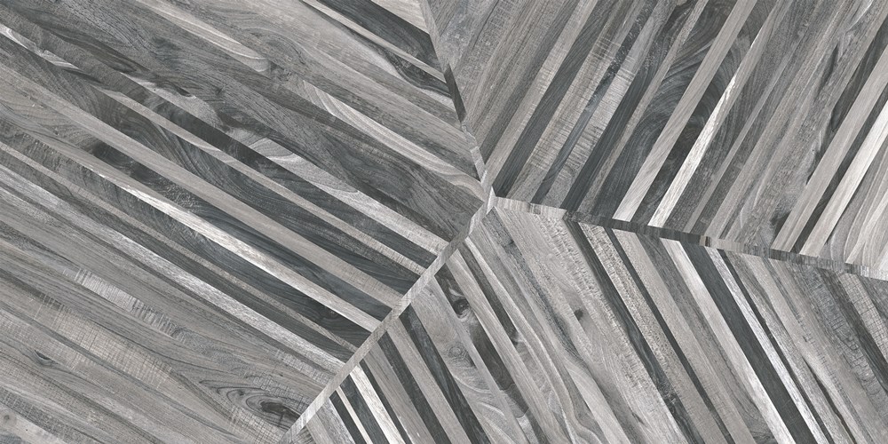Glazed Porcelain Tiles Marble Look Lumber Wood Grey