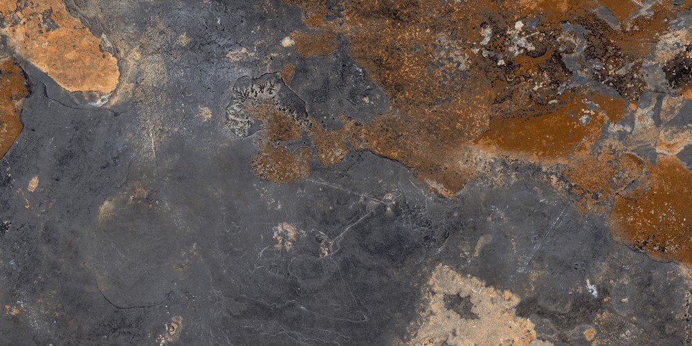 Glazed Porcelain Tiles Marble Look Moon Brown