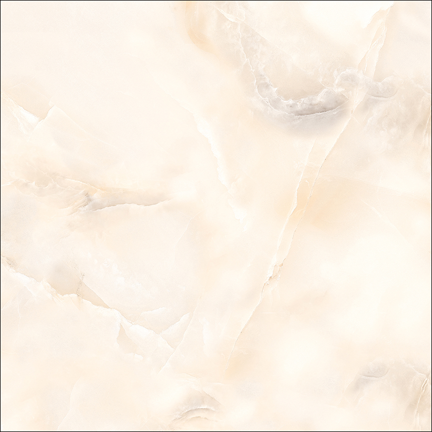 Glazed Porcelain Tiles Marble Look Moon Onyx Beige