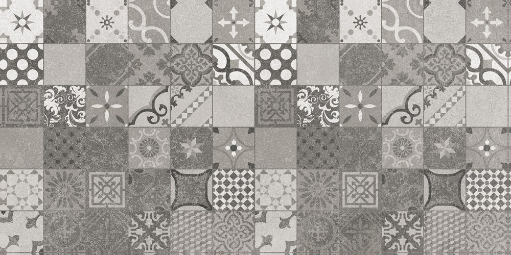 Glazed Porcelain Tiles Stone Look Agacia Grey Decor