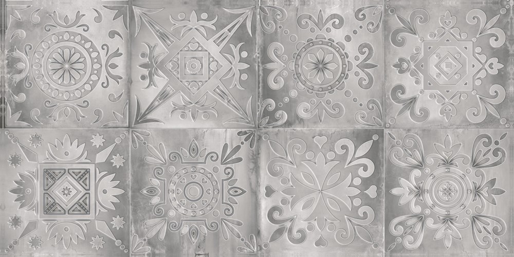 Glazed Porcelain Tiles Stone Look Sapphire Grey Decor