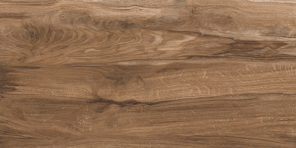 Glazed Porcelain Tiles Wood Look Rose Wood Brown