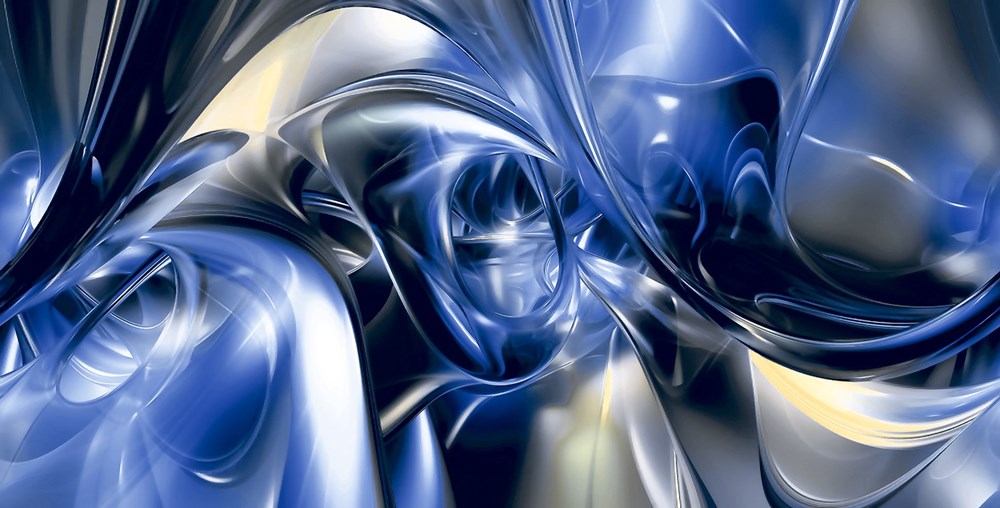 Glazed Porcelain Tiles Marble Look Empra Blue