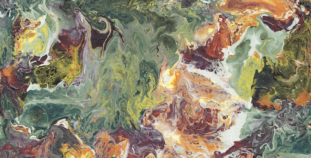 Glazed Porcelain Tiles Marble Look 