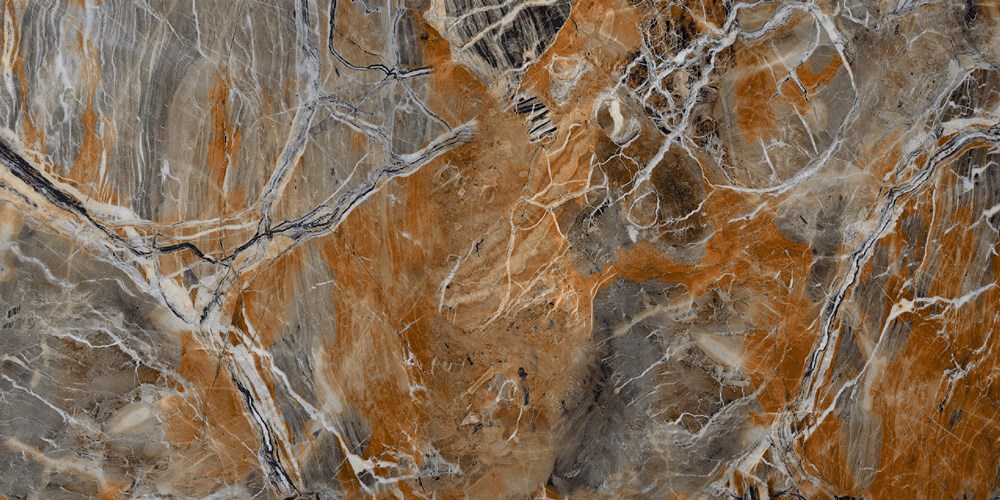 Glazed Porcelain Tiles Marble Look 