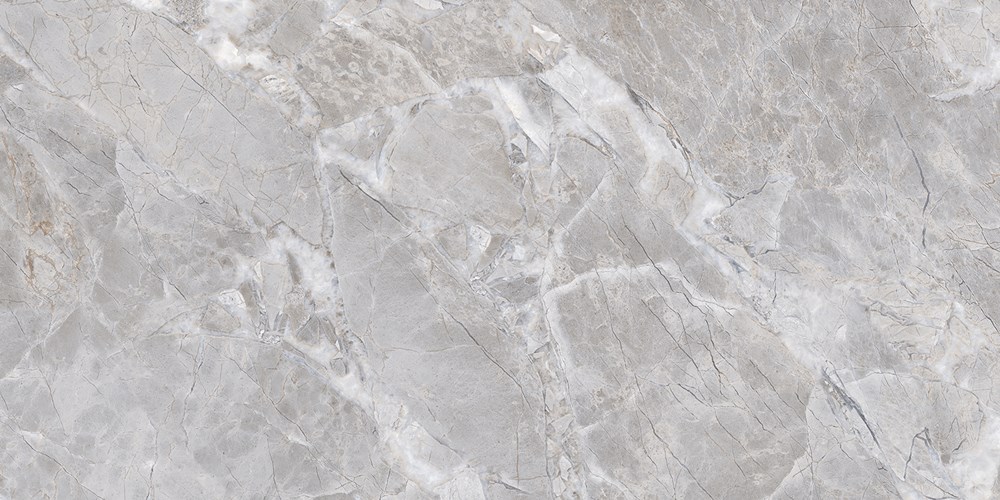 Glazed Porcelain Tiles Marble Look Dayton Grey
