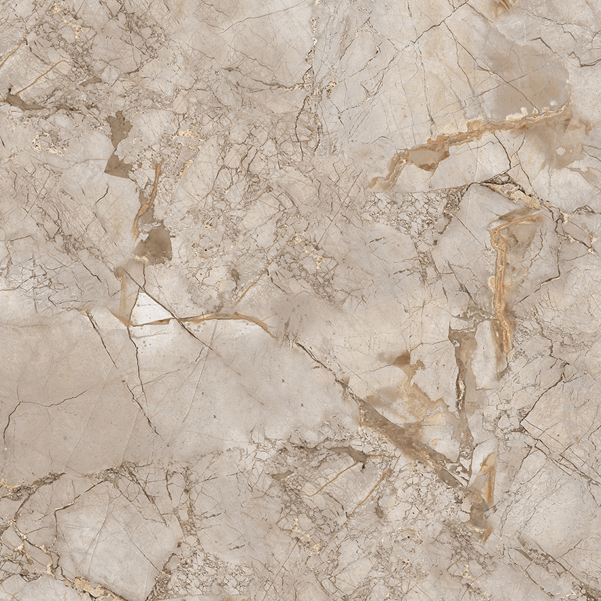 Glazed Porcelain Tiles Marble Look Giliter Brown