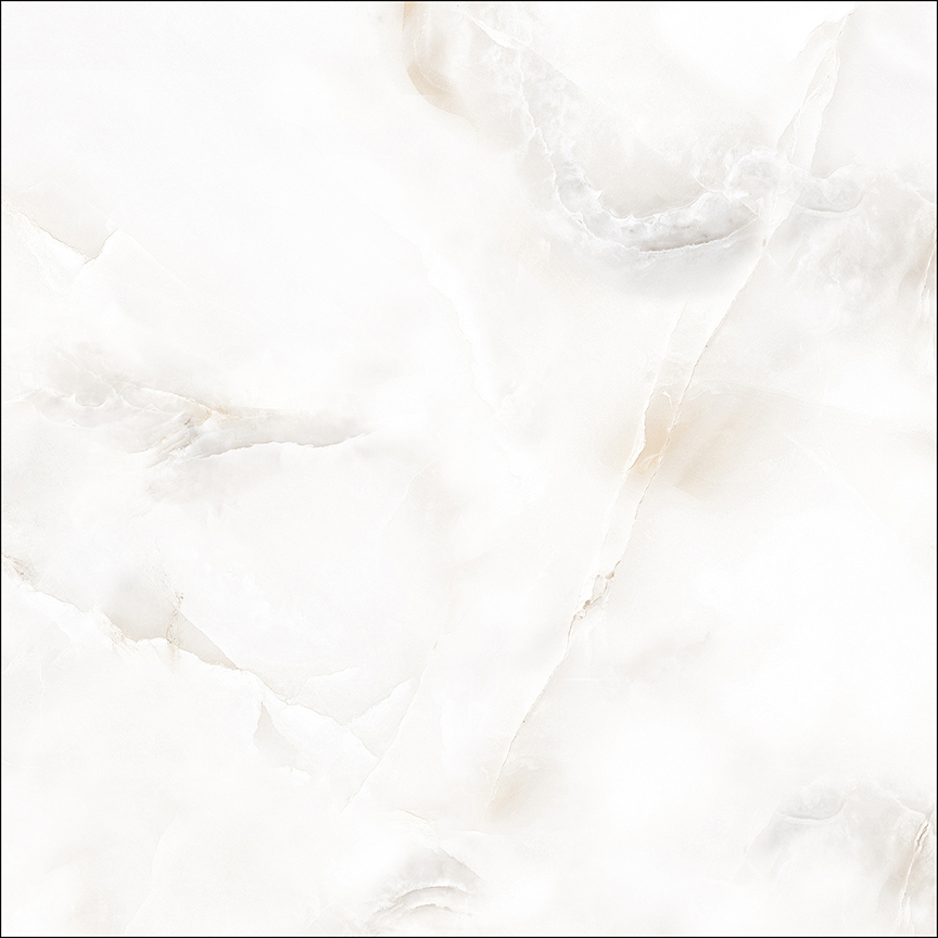 Glazed Porcelain Tiles Marble Look Moon Onyx  Grey