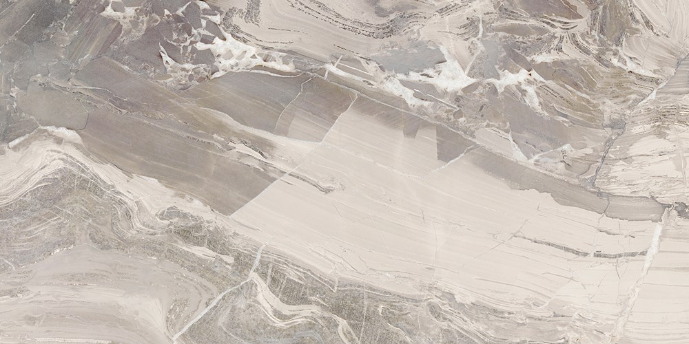 Glazed Porcelain Tiles Marble Look Picaso Almond