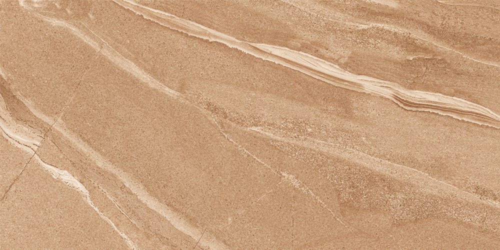 Glazed Porcelain Tiles Marble Look Picasso Brown