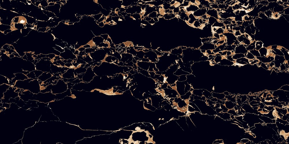 Glazed Porcelain Tiles Marble Look Portoro Golden