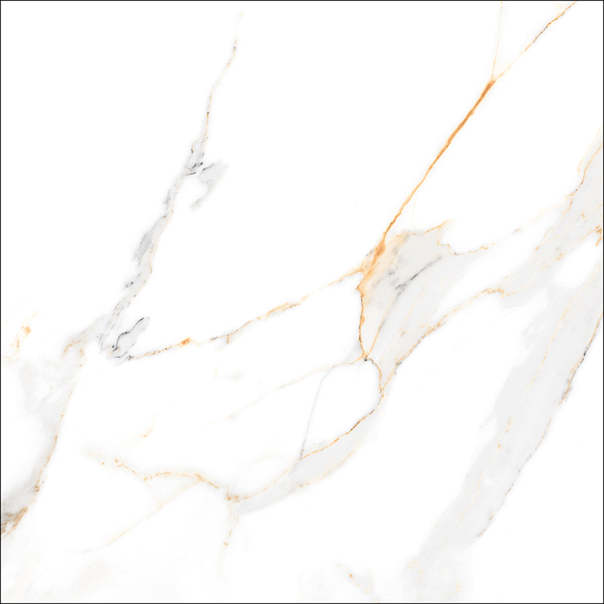 Glazed Porcelain Tiles Marble Look 