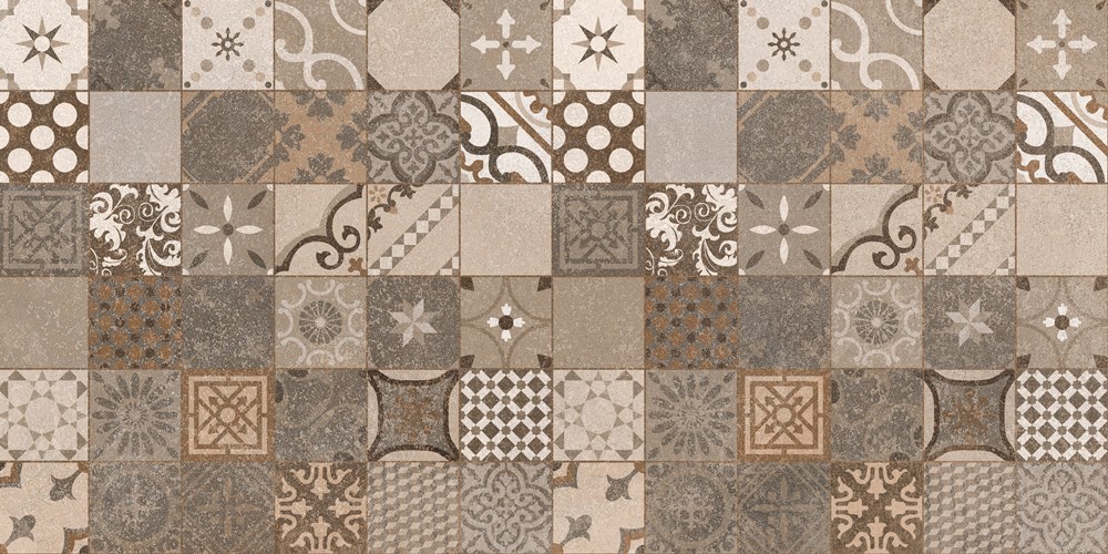 Glazed Porcelain Tiles Stone Look Agacia Beige Decor