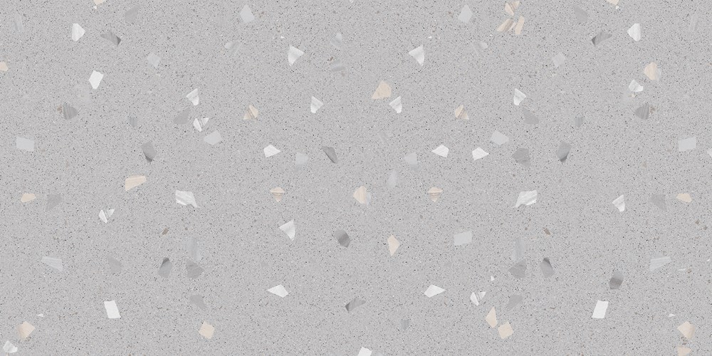 Glazed Porcelain Tiles Stone Look Mosaic Grey