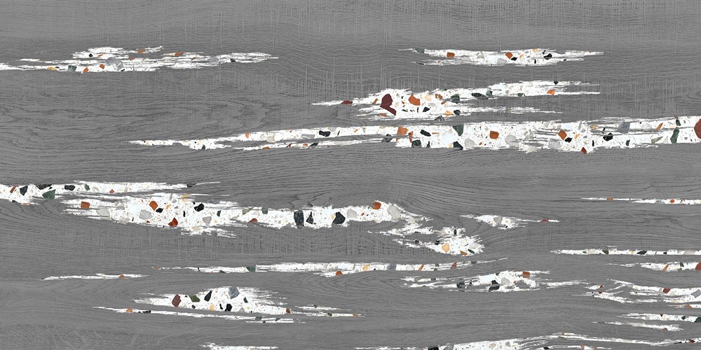 Glazed Porcelain Tiles Wood Look Coster Grey Terra