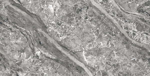 Glazed Porcelain Tiles Continue Marble Avenue Dark Grey