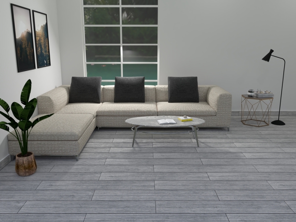 Glazed Porcelain Tiles Wood Look Pyrus Beige