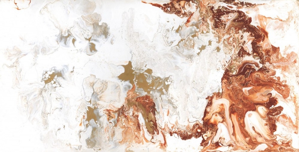 Glazed Porcelain Tiles Marble Look Arizona Red