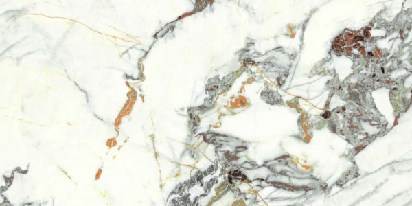 Glazed Porcelain Tiles Marble Look Fusion Mint