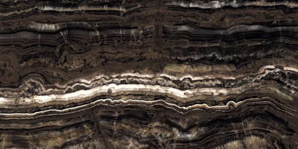 Glazed Porcelain Tiles Marble Look Galactico Black