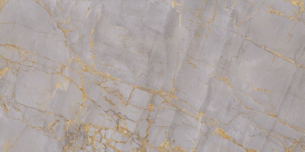 Glazed Porcelain Tiles Marble Look Nacarado Gold