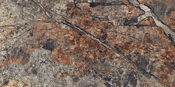 Glazed Porcelain Tiles Marble Look Lexa Brown