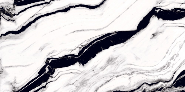 Glazed Porcelain Tiles Marble Look Panda White