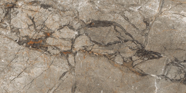 Glazed Porcelain Tiles Marble Look Silver River