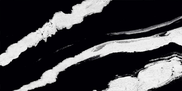 Glazed Porcelain Tiles Marble Look Black Carara