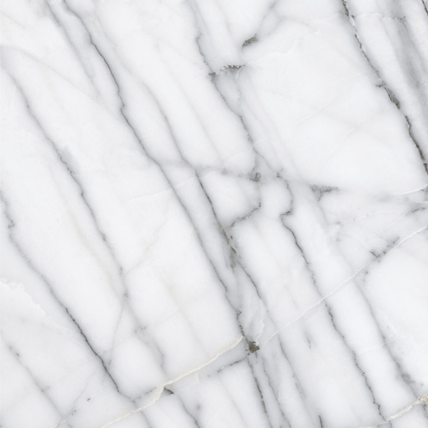 Glazed Porcelain Tiles Marble Look Fiora Grey