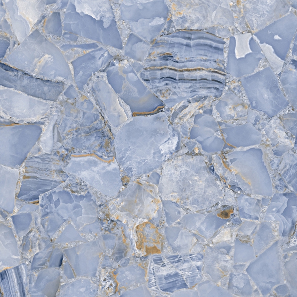 Glazed Porcelain Tiles Marble Look Porfido