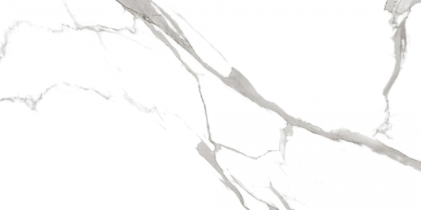 Glazed Porcelain Tiles Marble Look Statuario Bianco