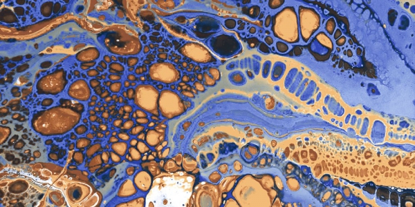 Glazed Porcelain Tiles Marble Look Tropez Blue