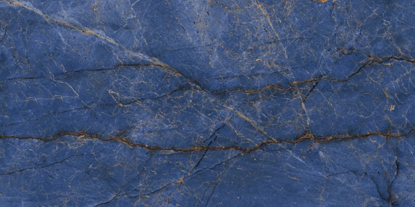 Glazed Porcelain Tiles Marble Look Vintage Azul