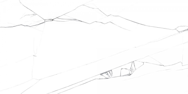 Glazed Porcelain Tiles Marble Look White Macauba