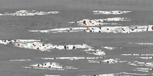 Glazed Porcelain Tiles Wood Look Coster Grey