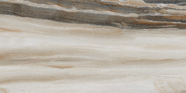 Glazed Porcelain Tiles Wood Look Ebony Wood